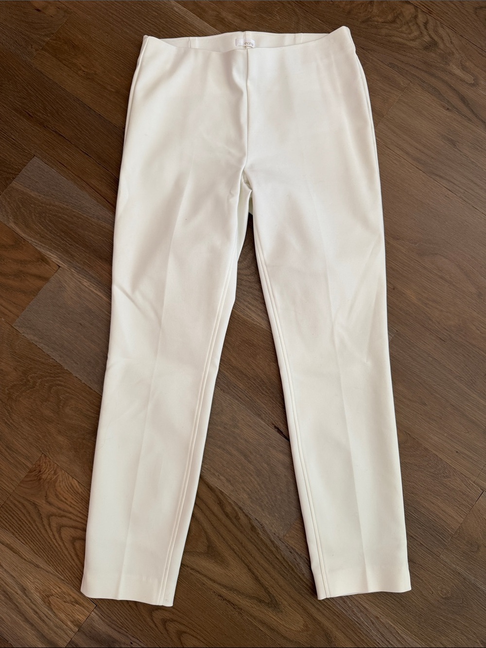 ecru Women's White Cropped Dress Pants